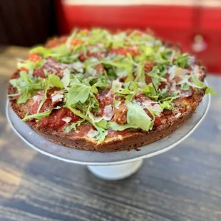 Cast Iron Pan Pizza