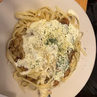 Chicken Fettuccine Alfredo