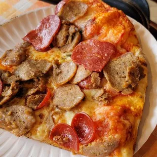 Single slice of pizza.