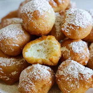 a pile of doughnuts
