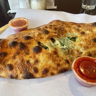 Veg calzone!