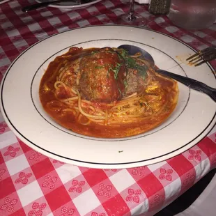 Spaghetti and Meatballs