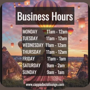 Business Hours