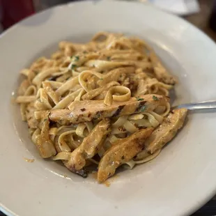 Spicy Chicken Alfredo