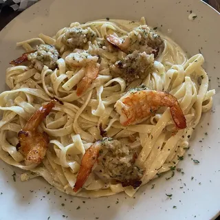 Shrimp Alfredo