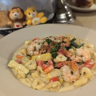 Shrimp Primavera Tortellini