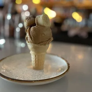 Imported Italian Salted Carmel Gelato