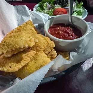 Toasted ravioli