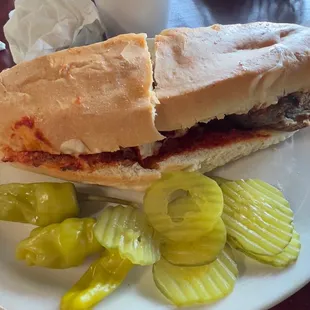 Large Meatball Sandwich