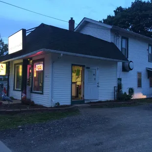 Street view of store