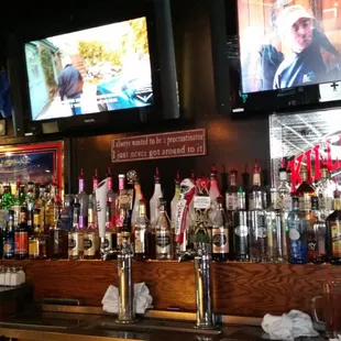 The bar... it's a bar