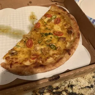 Chicken Curry Pizza