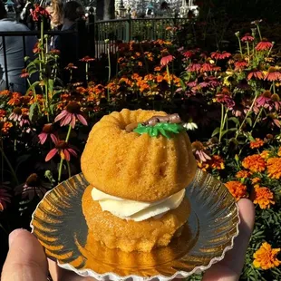 Pumpkin Bunot Cake