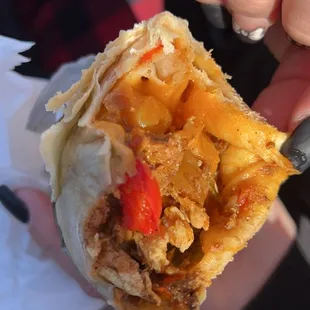 Chorizo Burritos