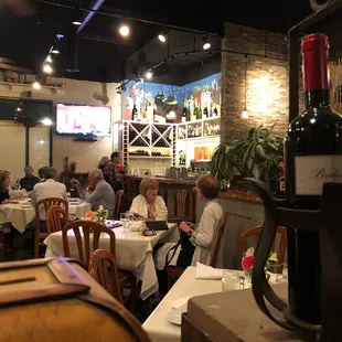 people sitting at tables