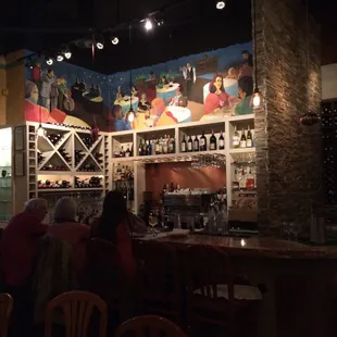 Bar area