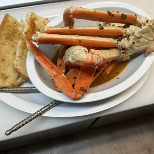 Alaskan Snow Crab legs