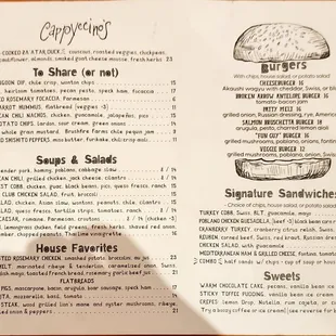 Menu Jan 2025