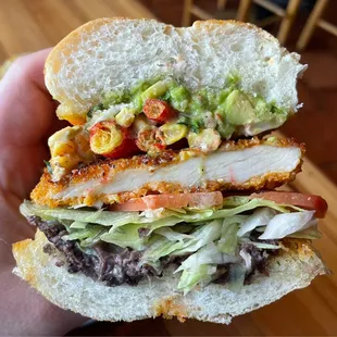 Cross section of the Fiesta Torta special