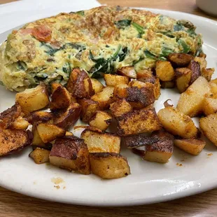 Veggie omelette