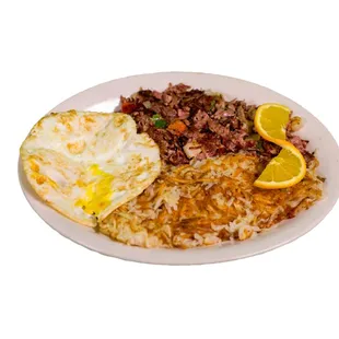 Corned Beef Hash &amp; Eggs