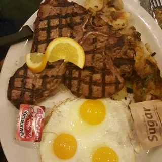 Ground BF Steak & Egg