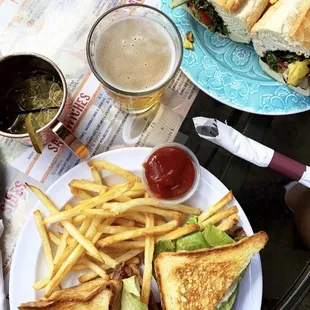 Grilled Club Sandwich