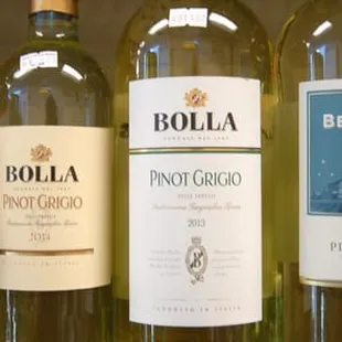 a row of bottles