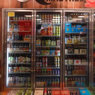 the inside of a store