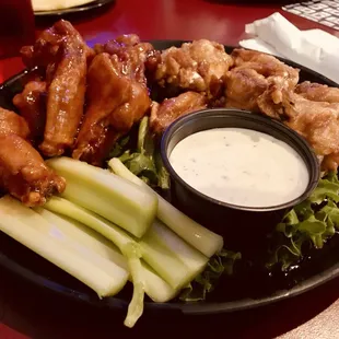 Apricot bourbon glaze and honey garlic glaze