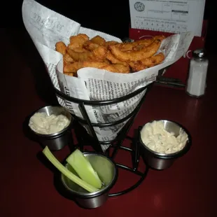 onion chips appetizer