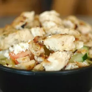 Grilled Chicken Salad with Feta