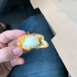 Just sucks. Way too much breading