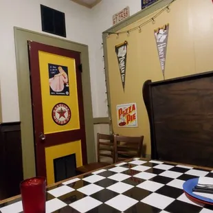 Our own private room