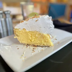 Coconut &quot;Cream&quot; Pie