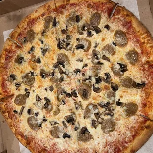 a pizza in a box