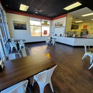 Jan 2021: The majority of the dining area