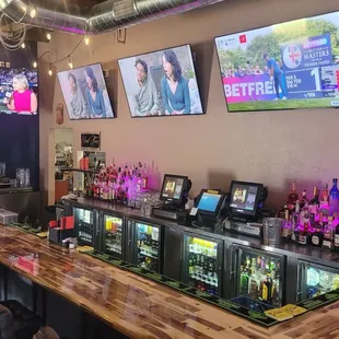 Newly remodeled bar