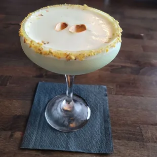 Pistachio martini