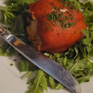 Stuffed Red Bell Pepper
