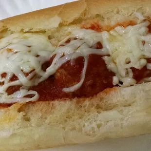 Meatball with Cheese Sub
