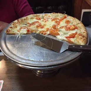 White pizza.  Long standing family favorite!!