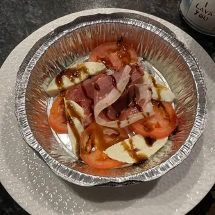 a plate of food