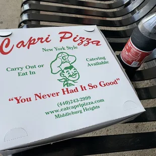 Square Pan Sicilian Pizza and a regular slice of Pepperoni