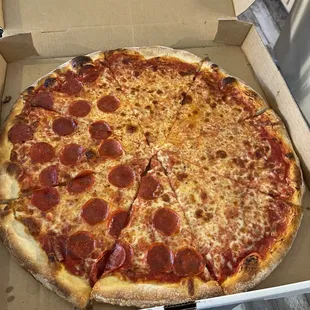 Special on Tuesday half pepperoni pizza Build Your Own Pizza