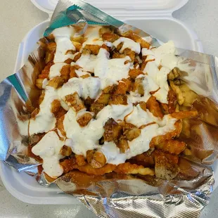 Buffalo Chicken Fries (with Parmesan Cheese &amp; Ranch)