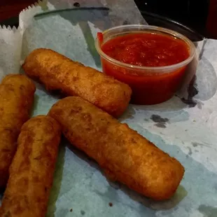 Cheese Sticks with sauce