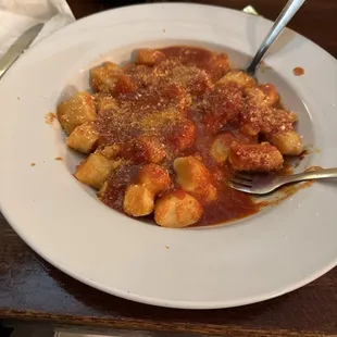 Gnocchi with Meats Sauce