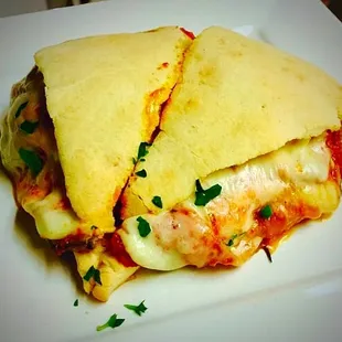 Eggplant Parmigiana Panini