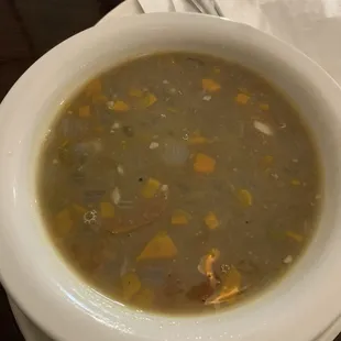 Lentil soup